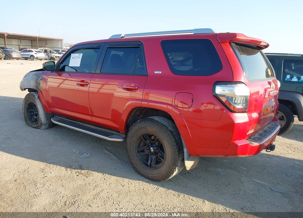 2018 TOYOTA 4RUNNER SR5 VIN: JTEBU5JR9J5505249