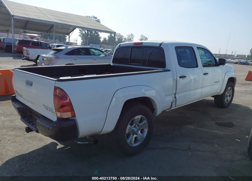2006 TOYOTA TACOMA PRERUNNER V6 VIN: 5TEKU72N46Z233404