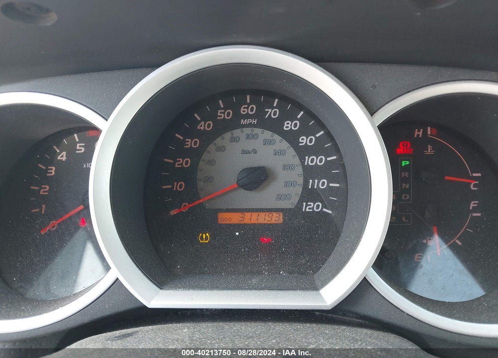 2006 TOYOTA TACOMA PRERUNNER V6 VIN: 5TEKU72N46Z233404