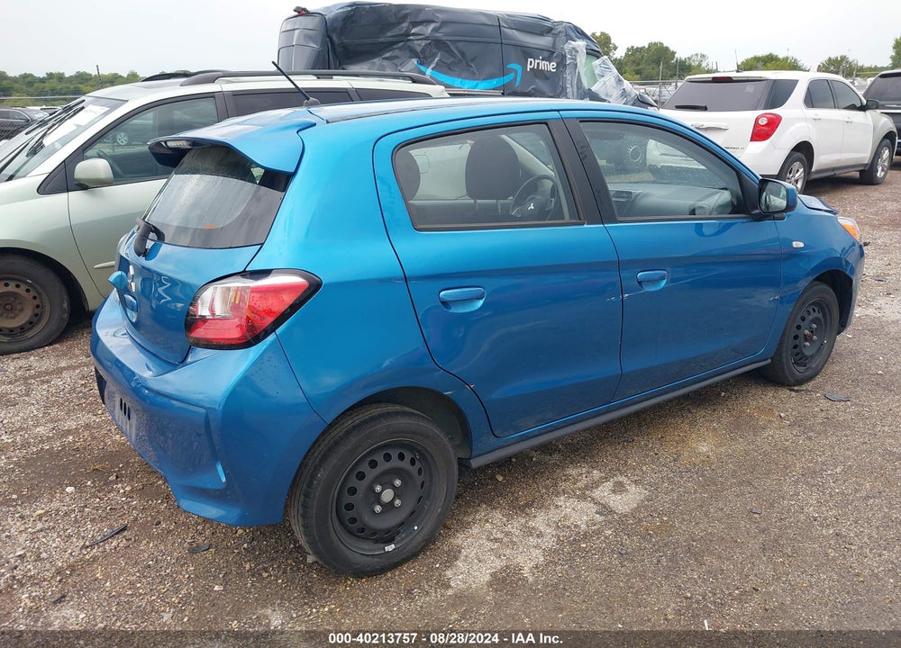 2022 MITSUBISHI MIRAGE ES VIN: ML32AUHJ8NH001872