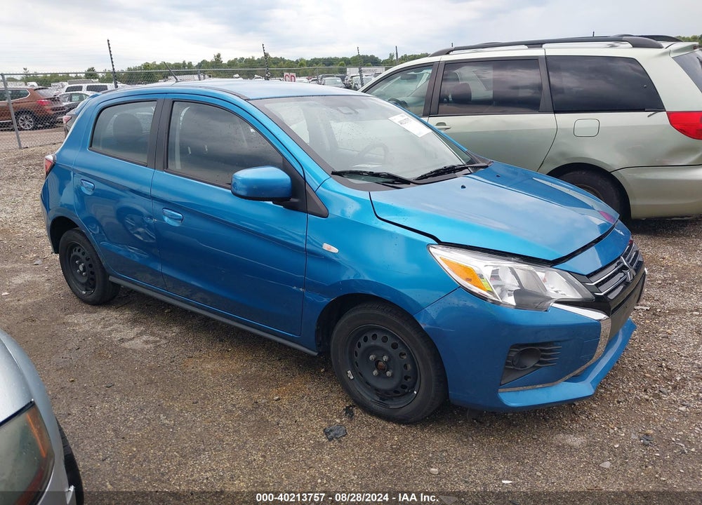2022 MITSUBISHI MIRAGE ES VIN: ML32AUHJ8NH001872