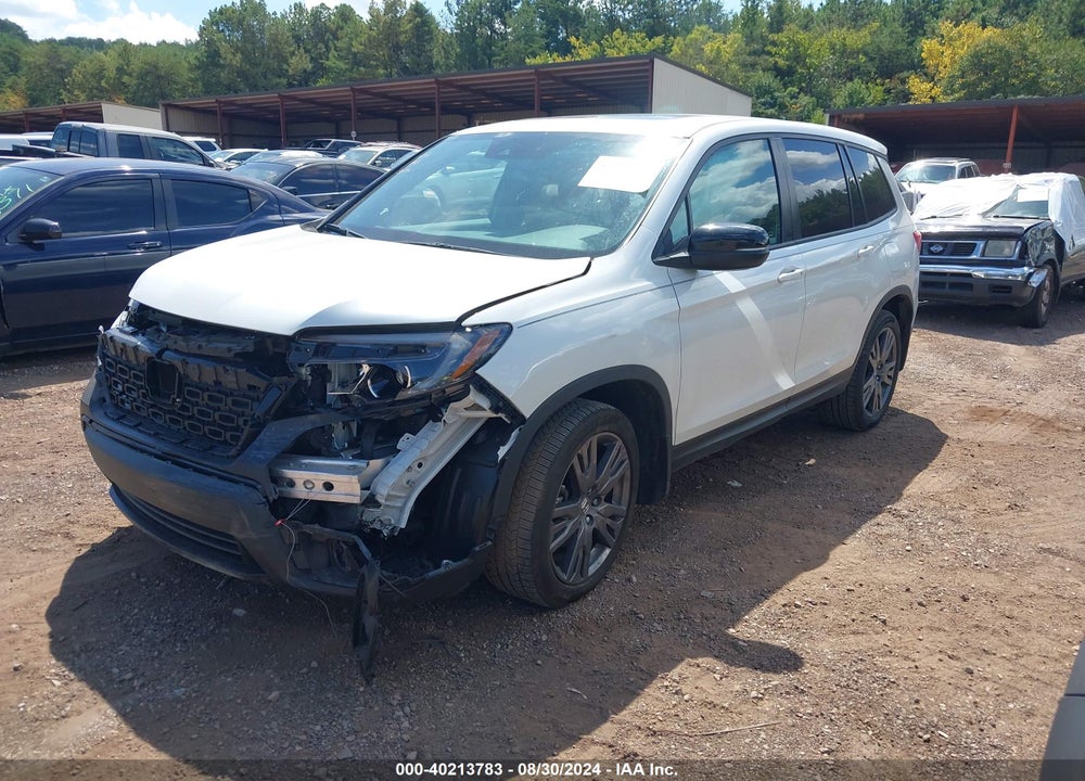 2021 HONDA PASSPORT 2WD EX-L VIN: 5FNYF7H51MB007766