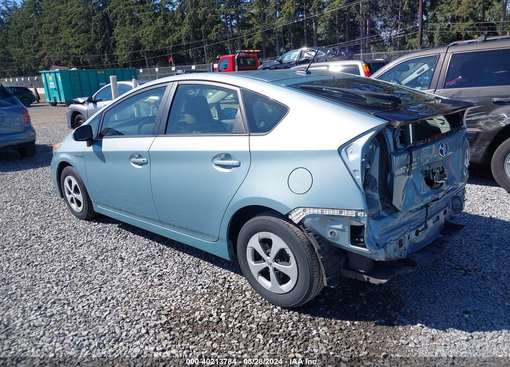 2014 TOYOTA PRIUS THREE VIN: JTDKN3DU3E1817618