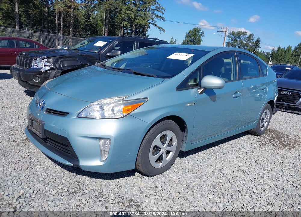 2014 TOYOTA PRIUS THREE VIN: JTDKN3DU3E1817618