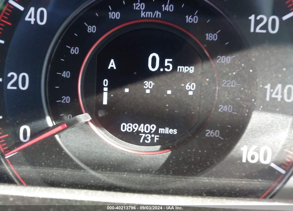 2016 HONDA ACCORD TOURING VIN: 1HGCT2B01GA006179