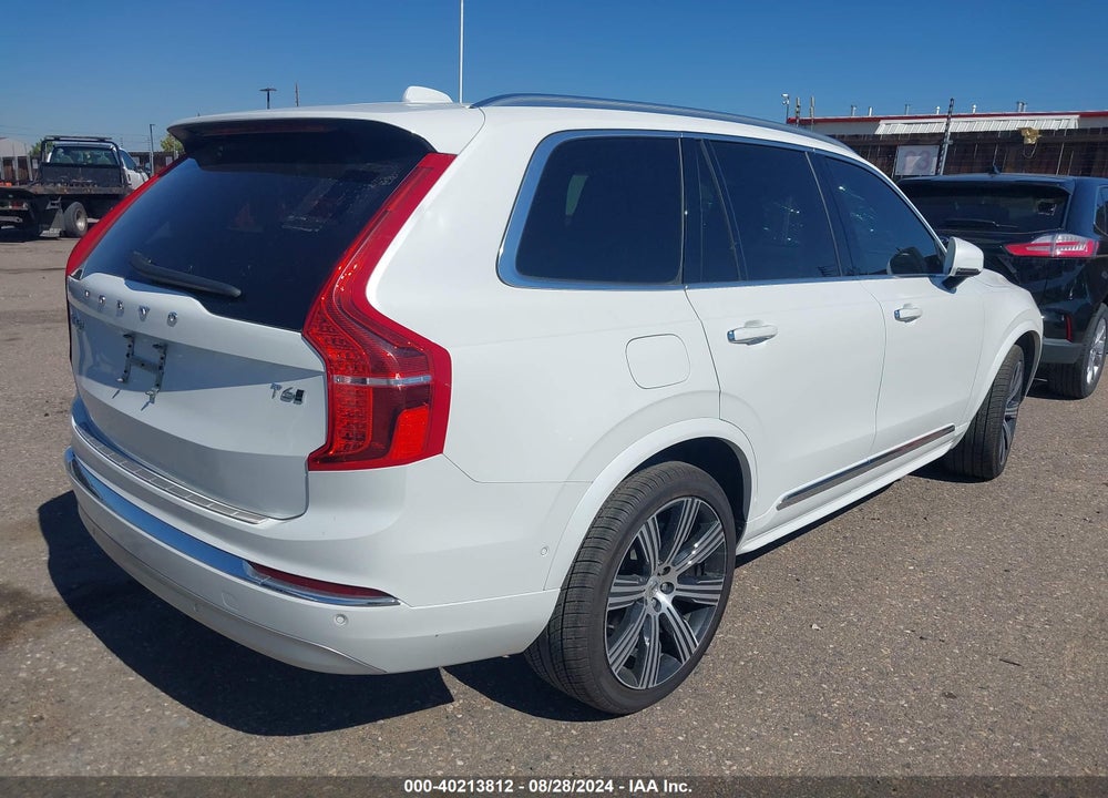 2022 VOLVO XC90 T6 INSCRIPTION 6 PASSENGER VIN: YV4A221LXN1825173