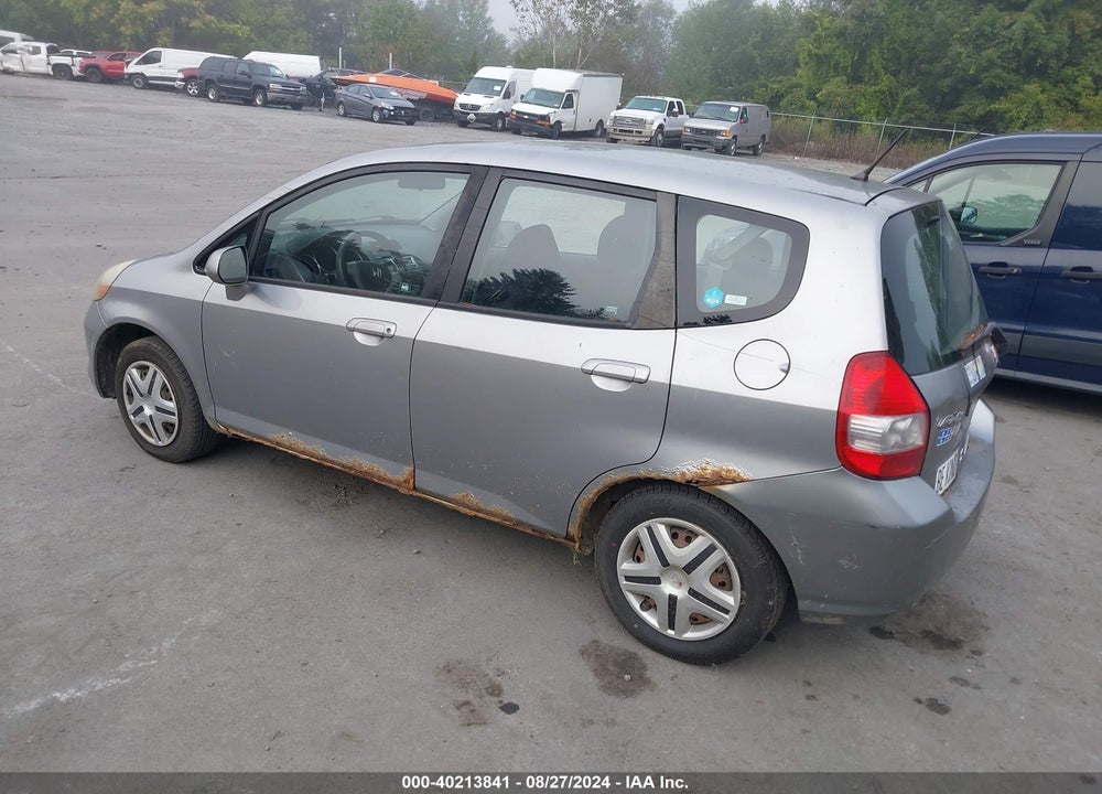 2007 HONDA FIT VIN: JHMGD37417S036967