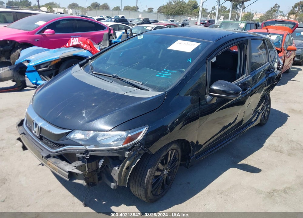 2018 HONDA FIT SPORT VIN: 3HGGK5G61JM704286