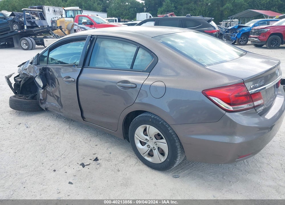 2014 HONDA CIVIC VIN: 19XFB2F50EE075590