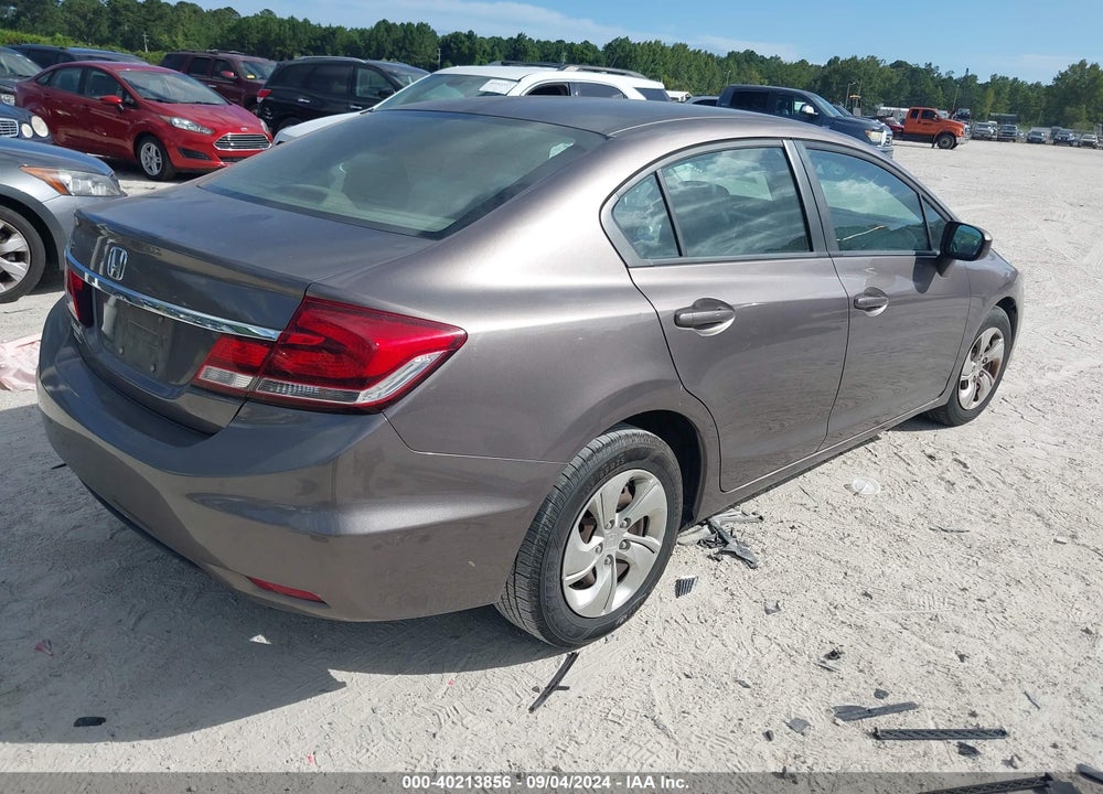 2014 HONDA CIVIC VIN: 19XFB2F50EE075590