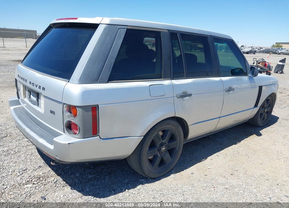 2004 LAND ROVER RANGE ROVER HSE VIN: SALME11454A169207