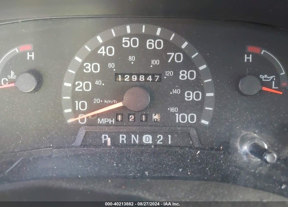 1998 FORD ECONOLINE E450 SUPER DUTY CUTWY  RV VIN: 1FDXE40S0WHA16049