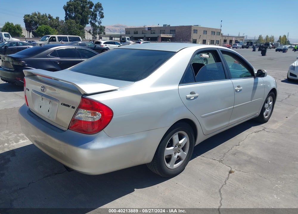 2004 TOYOTA CAMRY SE VIN: 4T1BE32K34U810839