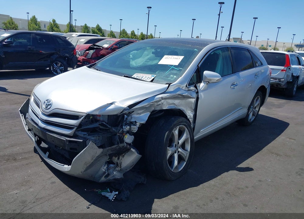 2013 TOYOTA VENZA LIMITED V6 VIN: 4T3ZK3BB6DU052557
