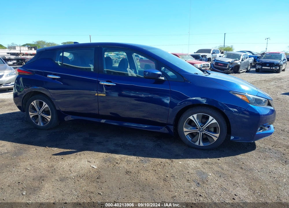 2020 NISSAN LEAF SV PLUS 62 KWH VIN: 1N4BZ1CPXLC304412