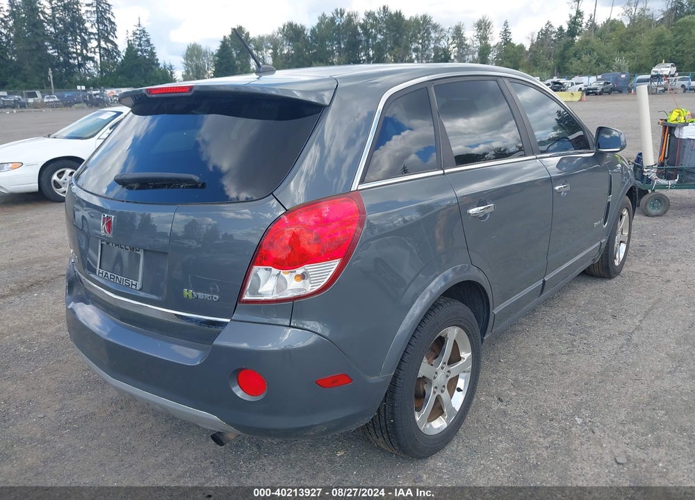 2008 SATURN VUE GREEN LINE VIN: 3GSCL93Z18S710942