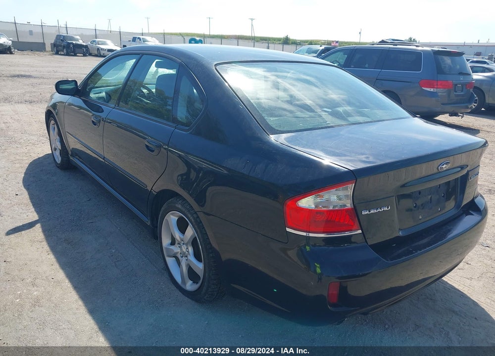 2009 SUBARU LEGACY 2.5I VIN: 4S3BL616X97229361