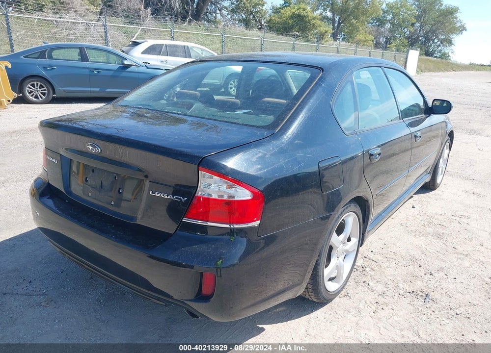 2009 SUBARU LEGACY 2.5I VIN: 4S3BL616X97229361