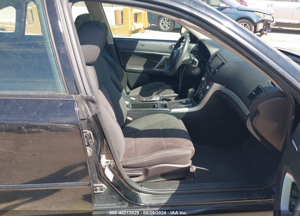 2009 SUBARU LEGACY 2.5I VIN: 4S3BL616X97229361
