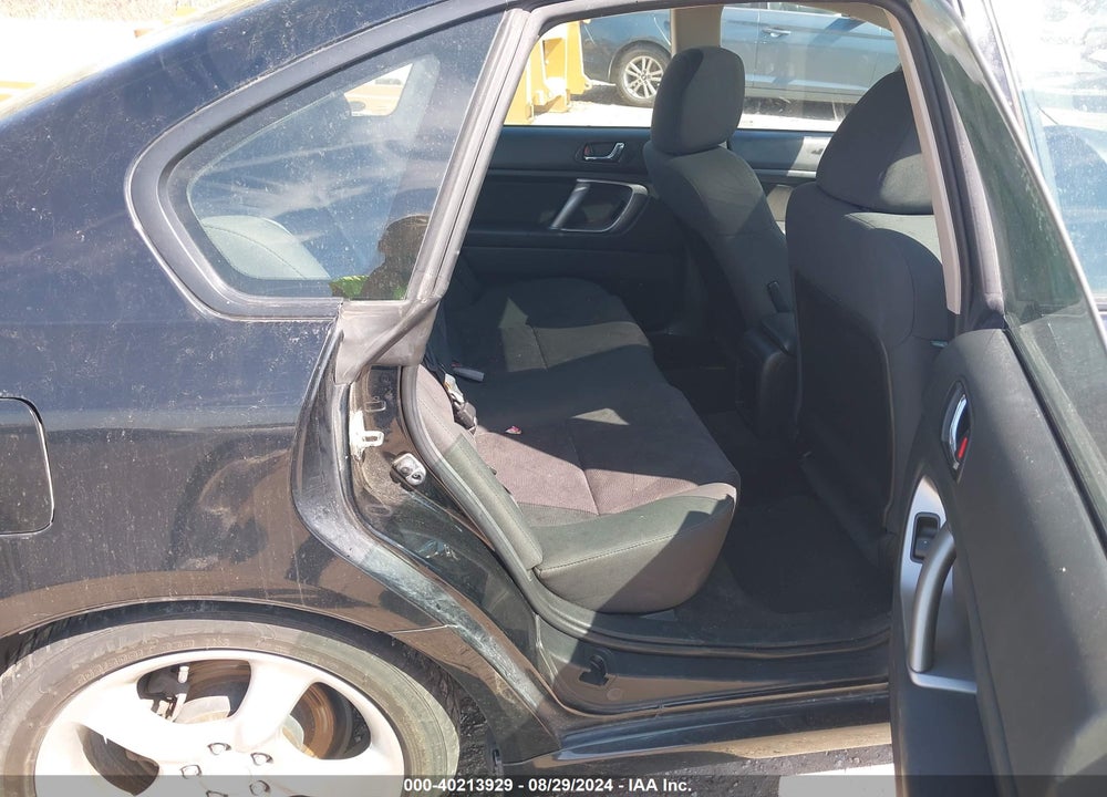 2009 SUBARU LEGACY 2.5I VIN: 4S3BL616X97229361