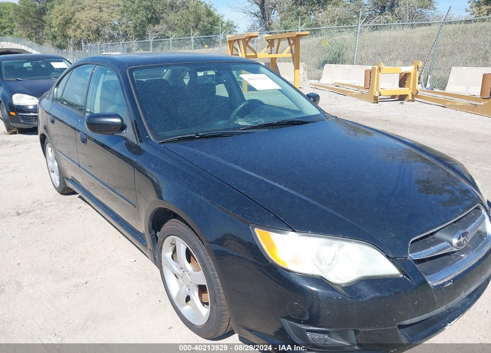 2009 SUBARU LEGACY 2.5I VIN: 4S3BL616X97229361