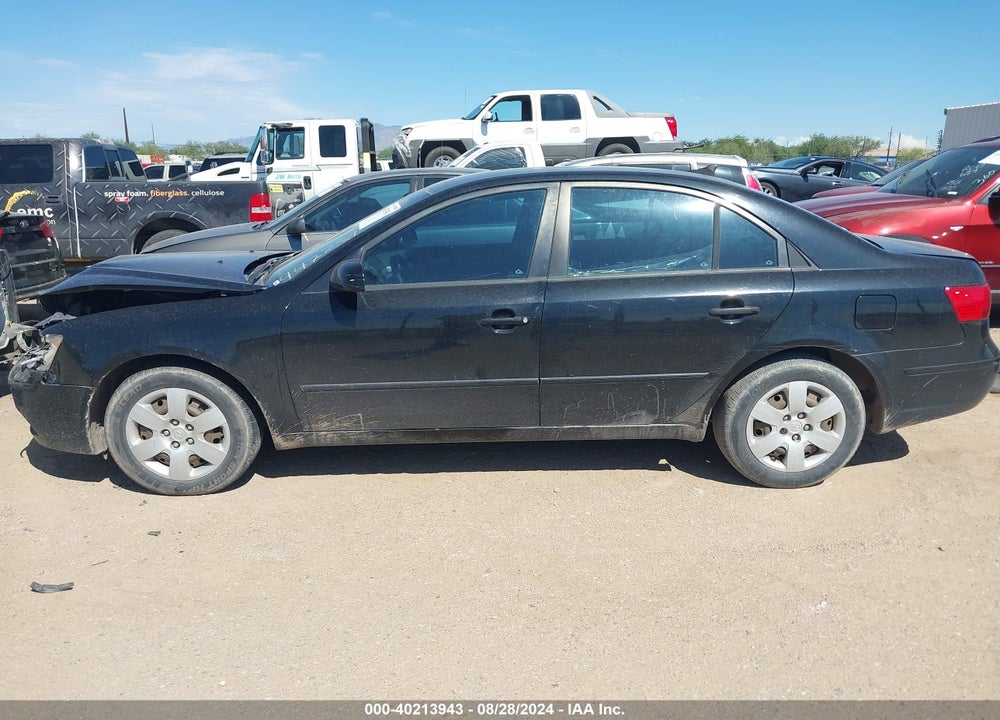 2009 HYUNDAI SONATA GLS VIN: 5NPET46C19H447751