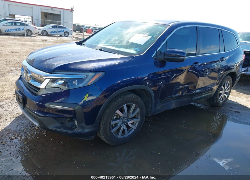 2019 HONDA PILOT EX-L VIN: 5FNYF5H52KB034086