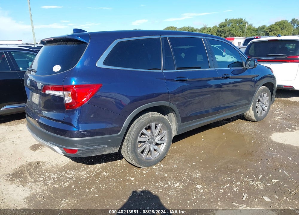 2019 HONDA PILOT EX-L VIN: 5FNYF5H52KB034086