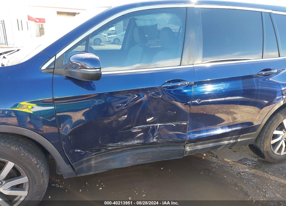 2019 HONDA PILOT EX-L VIN: 5FNYF5H52KB034086