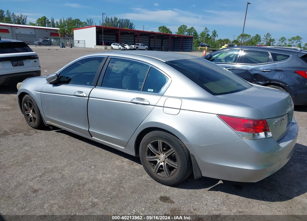 2008 HONDA ACCORD 2.4 LX VIN: 1HGCP26398A119811