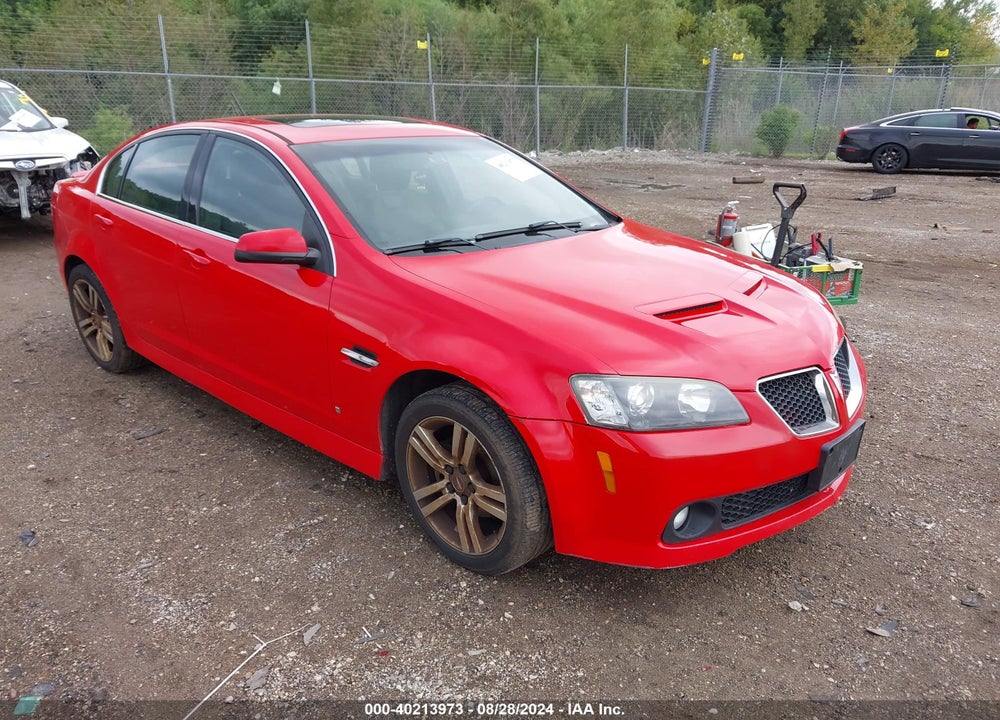 2009 PONTIAC G8 VIN: 6G2ER57719L207656