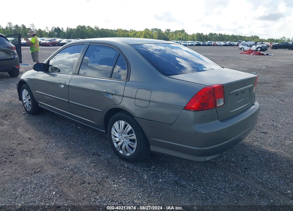 2004 HONDA CIVIC LX VIN: 2HGES16564H574775