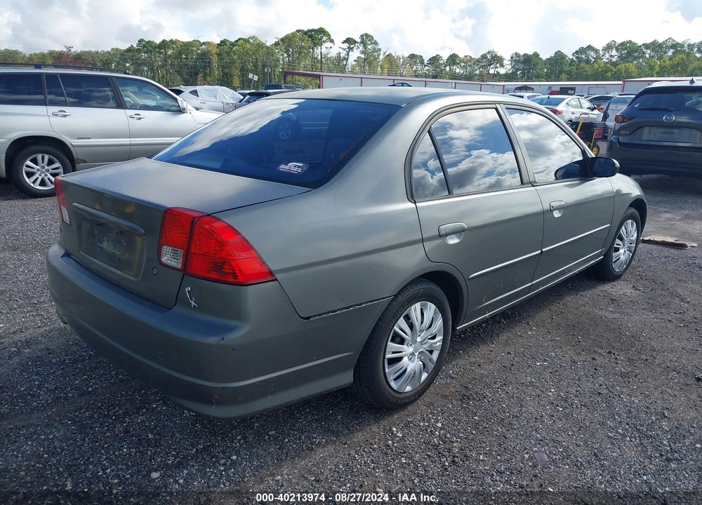 2004 HONDA CIVIC LX VIN: 2HGES16564H574775