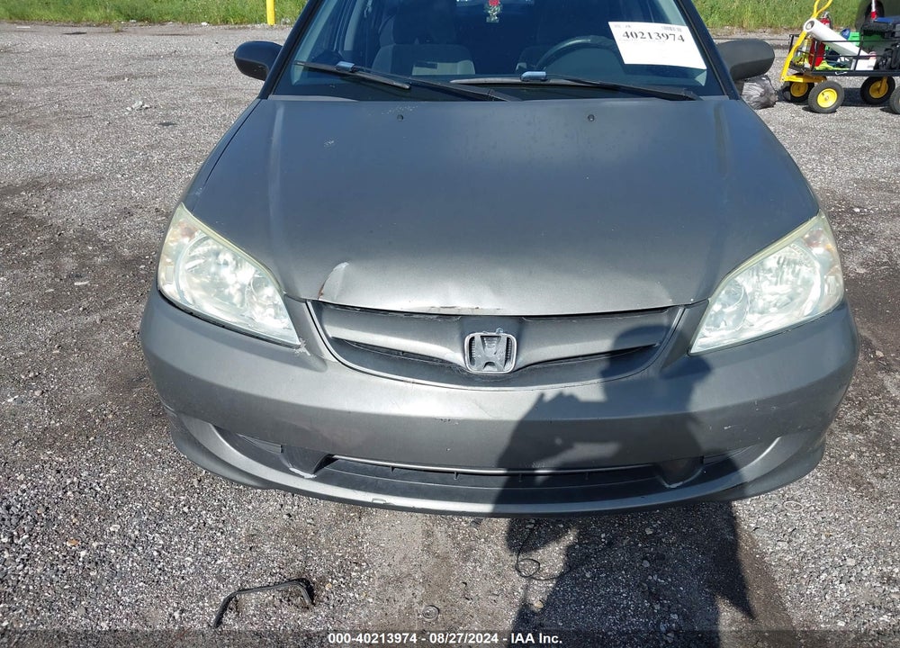 2004 HONDA CIVIC LX VIN: 2HGES16564H574775
