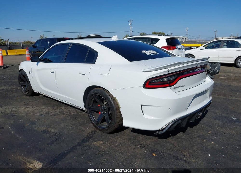 2018 DODGE CHARGER SRT HELLCAT RWD VIN: 2C3CDXL96JH282358