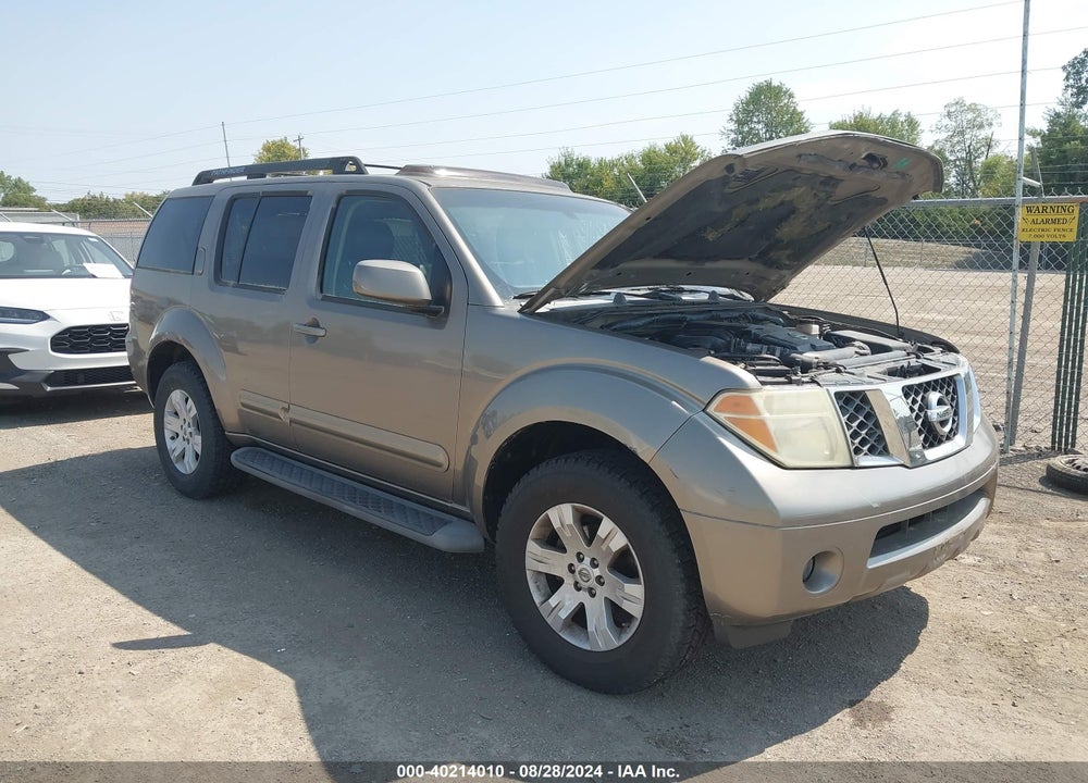 2006 NISSAN PATHFINDER LE VIN: 5N1AR18W26C603432