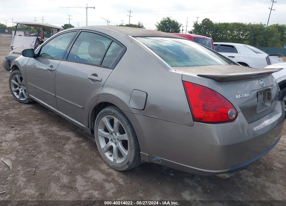 2007 NISSAN MAXIMA 3.5 SE VIN: 1N4BA41E57C825344