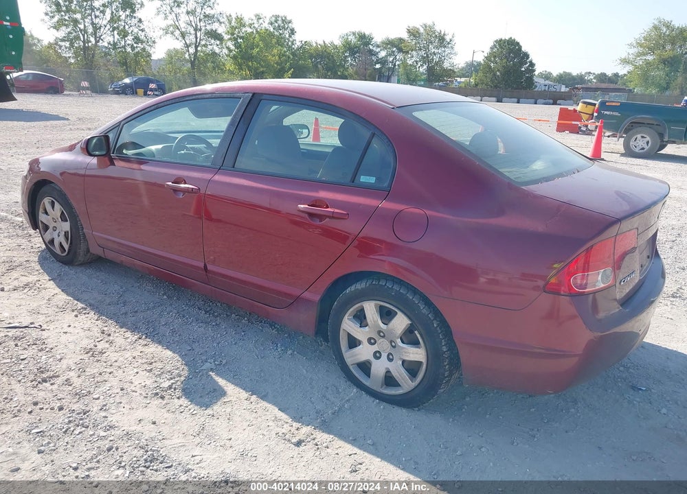2008 HONDA CIVIC LX VIN: 1HGFA16548L067938