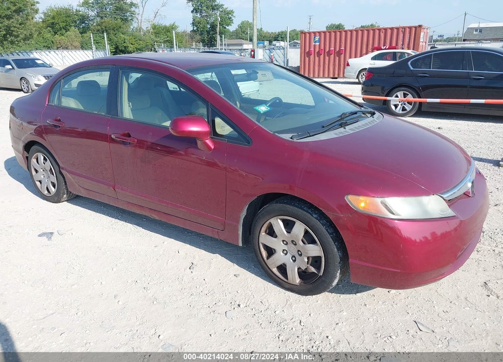 2008 HONDA CIVIC LX VIN: 1HGFA16548L067938