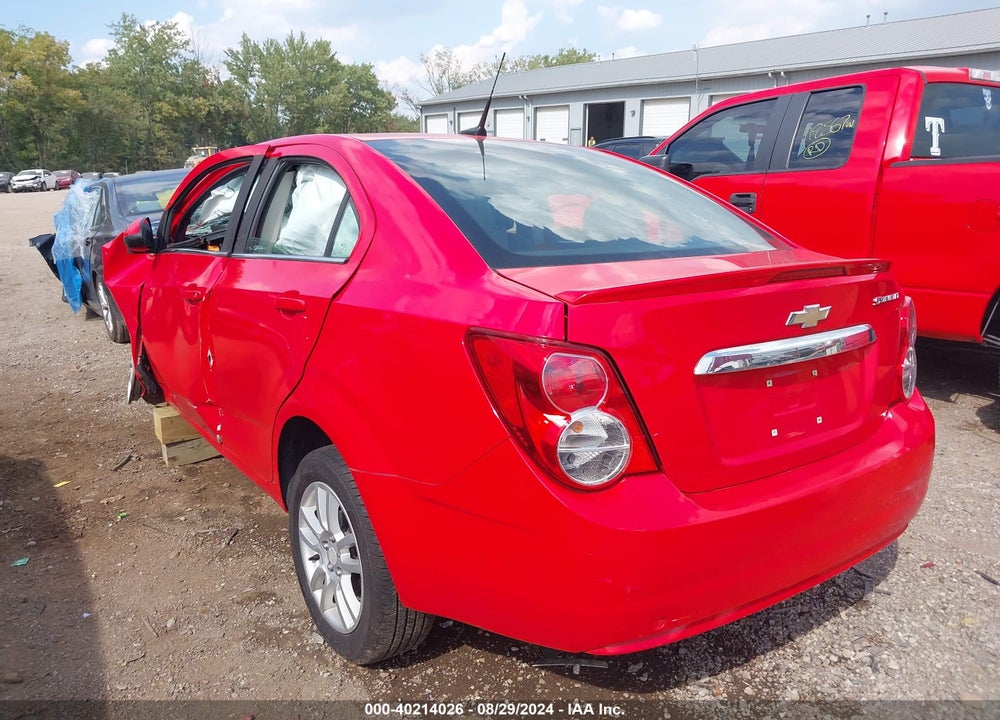 2014 CHEVROLET SONIC LT AUTO VIN: 1G1JC5SH8E4140348