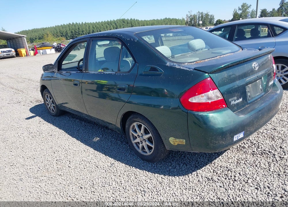 2001 TOYOTA PRIUS VIN: JT2BK12U810011704
