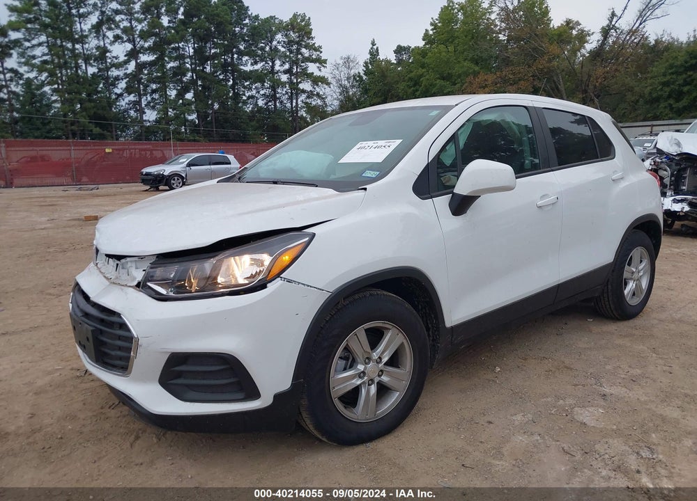 2022 CHEVROLET TRAX FWD LS VIN: KL7CJKSM3NB527285