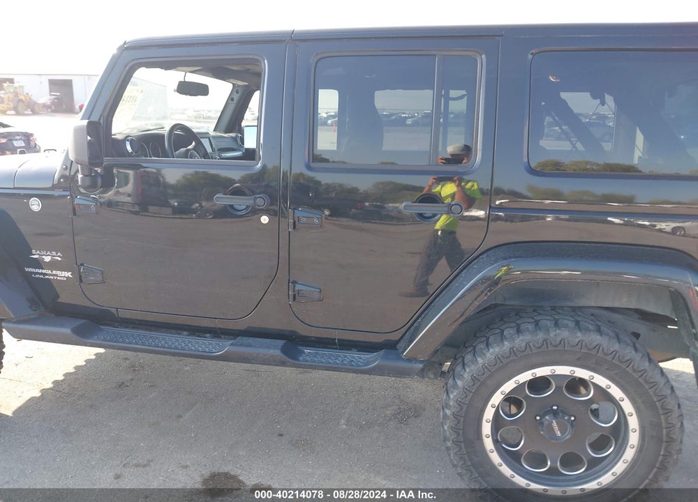 2018 JEEP WRANGLER JK UNLIMITED SAHARA VIN: 1C4HJWEG7JL893843