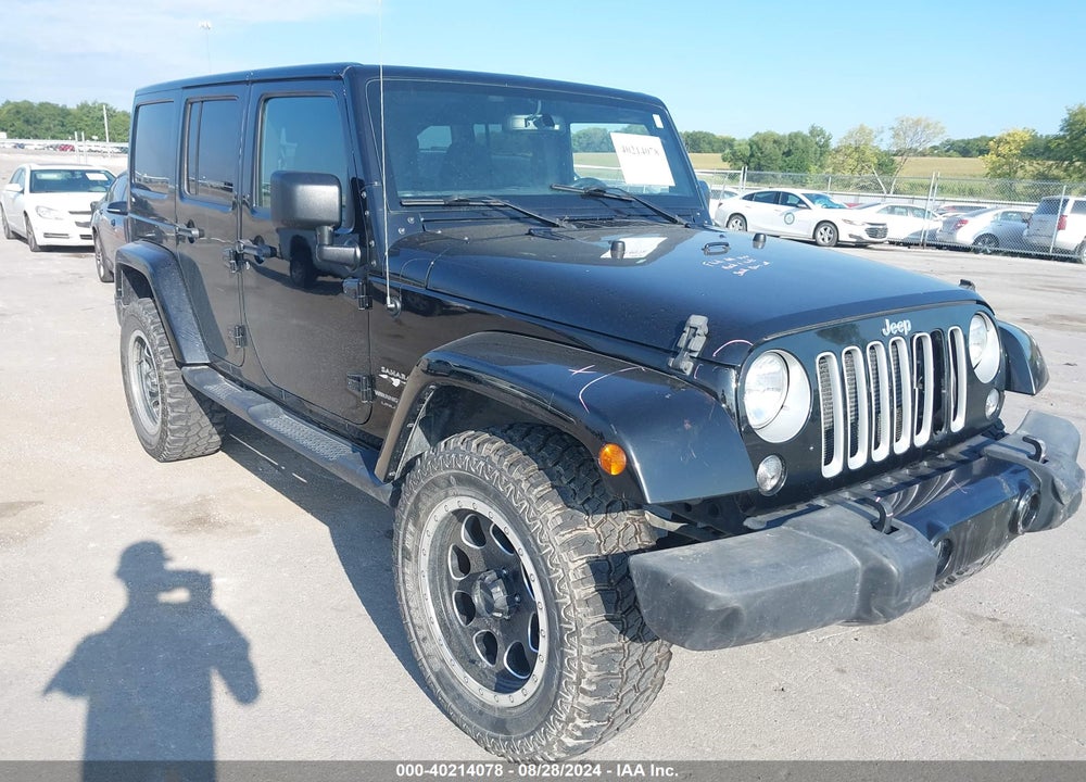 2018 JEEP WRANGLER JK UNLIMITED SAHARA VIN: 1C4HJWEG7JL893843