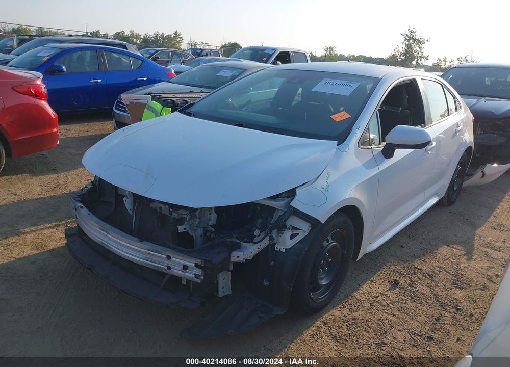 2021 TOYOTA COROLLA LE VIN: 5YFEPMAE0MP165500