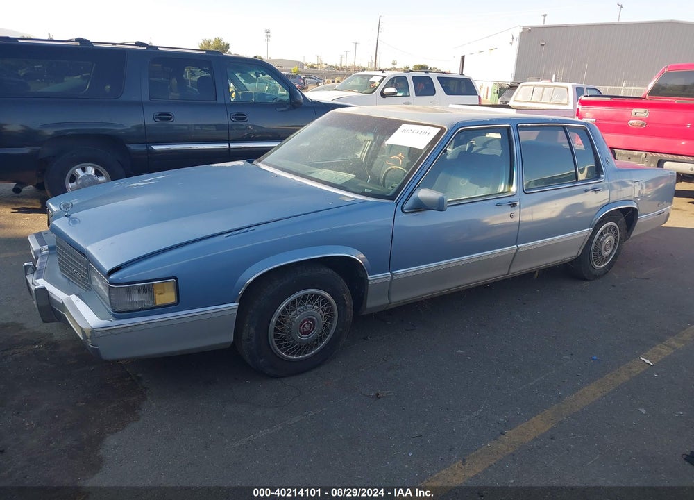 1989 CADILLAC DEVILLE VIN: 1G6CD5152K4353198