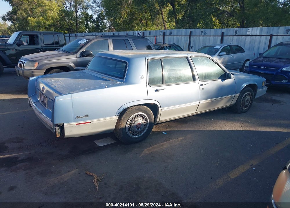 1989 CADILLAC DEVILLE VIN: 1G6CD5152K4353198