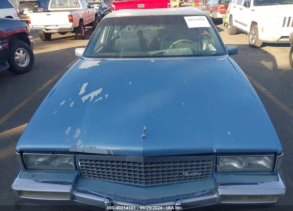 1989 CADILLAC DEVILLE VIN: 1G6CD5152K4353198