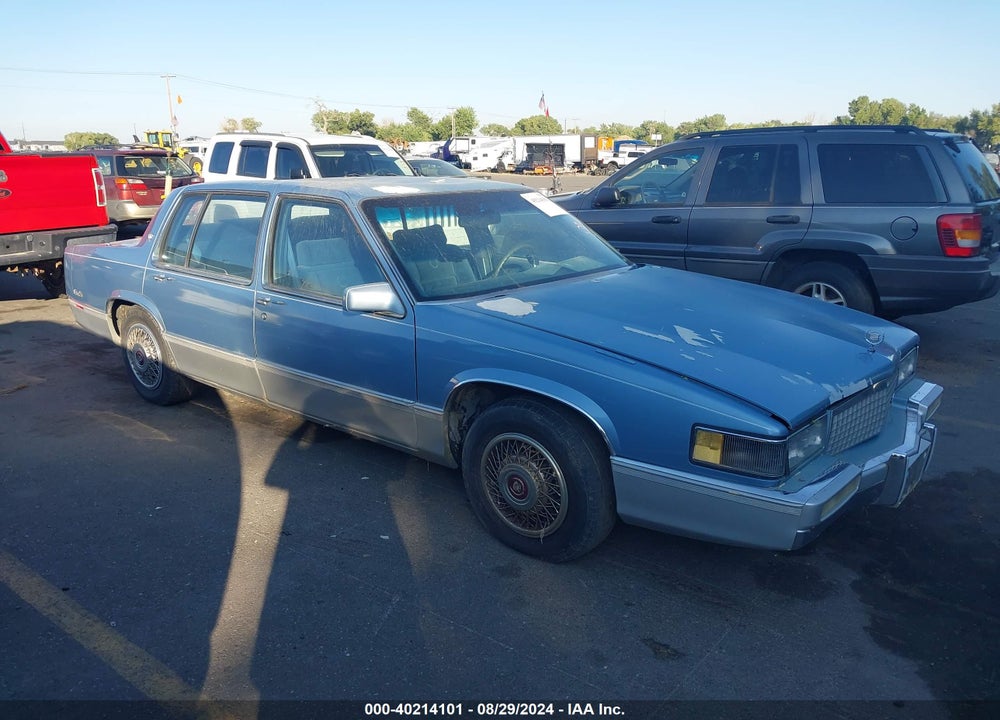 1989 CADILLAC DEVILLE VIN: 1G6CD5152K4353198