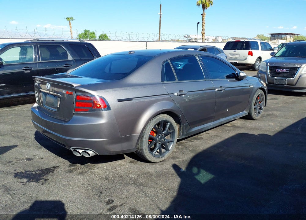 2007 ACURA TL TYPE S VIN: 19UUA76567A037649